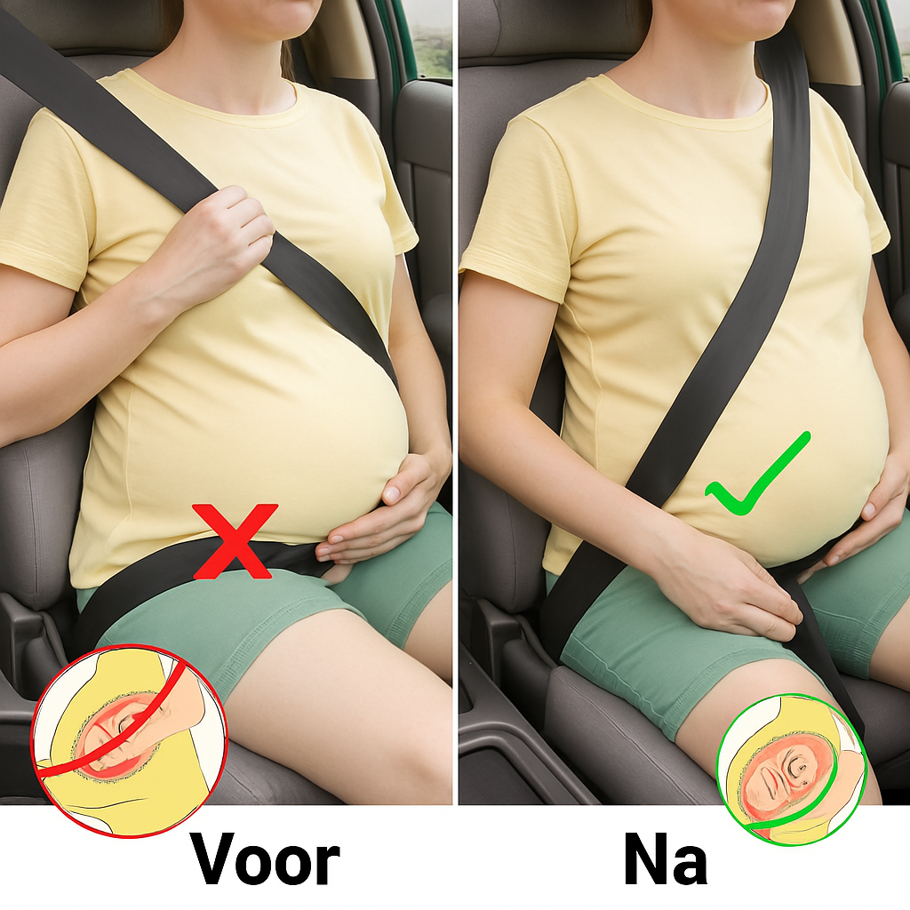MamaBelt™ – Adapter Pasa Bezpieczeństwa dla Kobiet w Ciąży