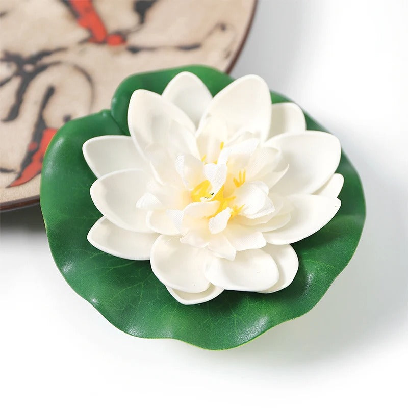 Lotus – Pływający sztuczny kwiat (10cm)