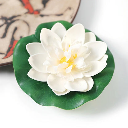 Lotus – Pływający sztuczny kwiat (10cm)
