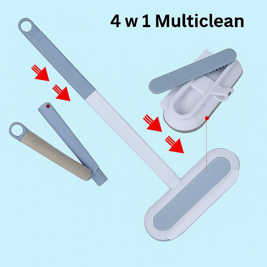 Multiclean™ | Bez włosów i kurzu w kilka sekund!