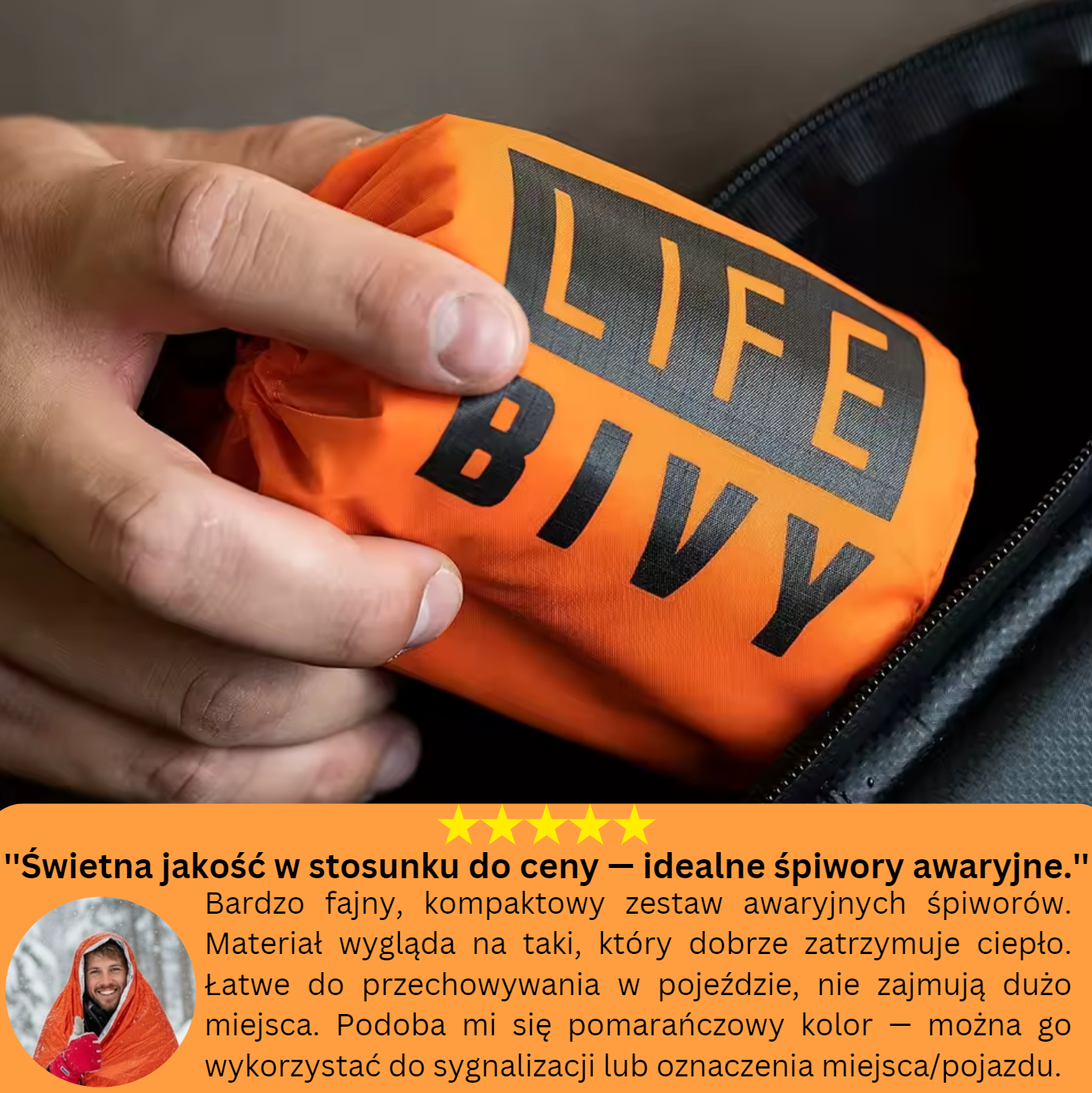 RatunekShield™ - Śpiwór Ratunkowy Termiczny