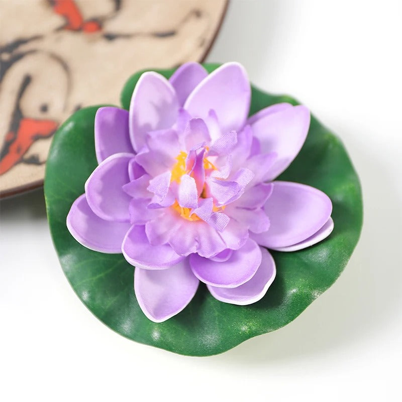 Lotus – Pływający sztuczny kwiat (10cm)