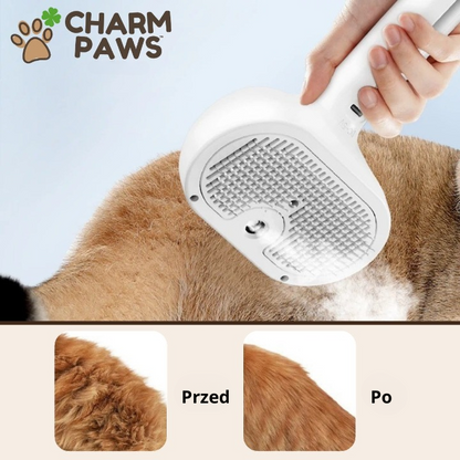 Steami Pro l Profesjonalna szczotka do pielęgnacji zwierząt